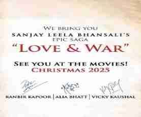upcoming hollywood movie Love And War